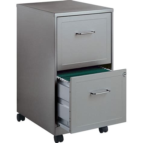 space solutions 2 drawer mobile steel file cabinet|filing cabinet with pencil drawer.